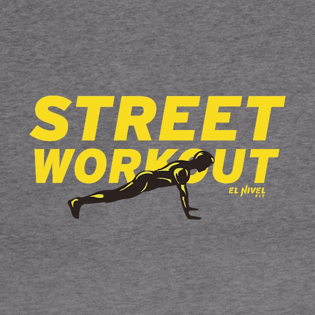 STREET WORKOUT Plank Siluet by EL NIVEL FIT